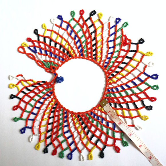 Qurux Beaded Collar Necklace - Picture 11 of 11